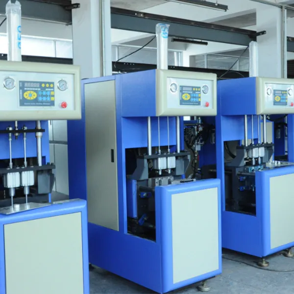 Semi Auto plastik PP boutèy kònen machin bòdi