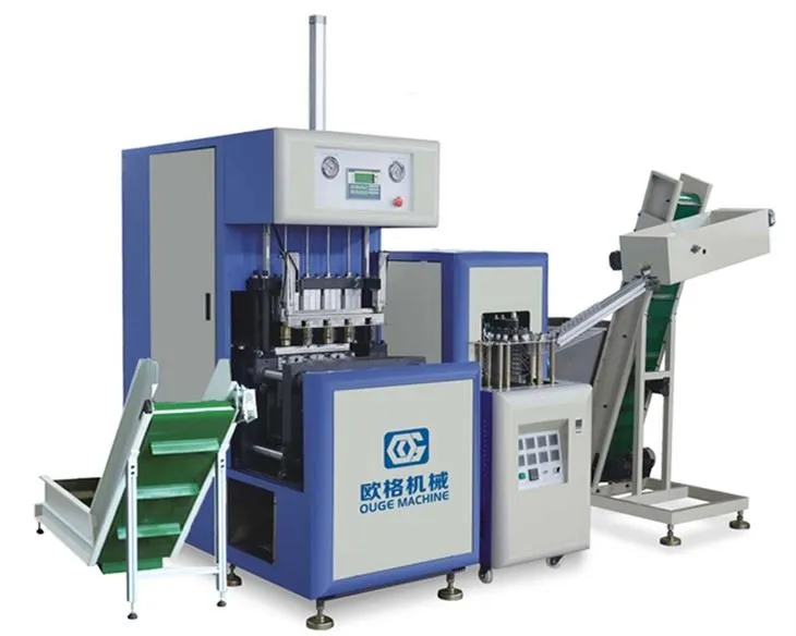 PET plastik boutèy manifakti machin